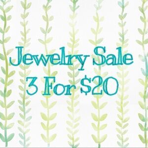 Jewelry Sale 3/$20